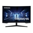 Kép 1/4 - SAMSUNG 27" LC27G55TQBUXEN Ívelt monitor 