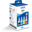 Kép 2/2 - EPSON T6646 BKCMY MULTIPACK 4X70ML