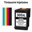 Kép 2/2 - Utángyártott HP 305XL (3YM63AE) (CMY) (18ml)  tintapatron /Lepkés CN/