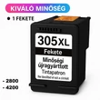 Kép 1/2 - Utángyártott HP 305XL (3YM62AE) (BK) (18ml) tintapatron /Lepkés CN/ (HP 2800e/4200e szériákhoz)