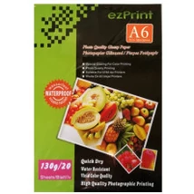 EzPrint Fotópapír 10x15cm 20 lap 130g fényes - www.tinta-patron.hu
