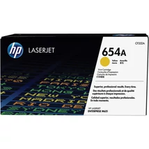 HP 654A (CF332A) (Y) [15k] eredeti toner