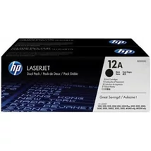 HP 12AD (Q2612AD) [2x2000 oldal] 2db-os eredeti toner csomag