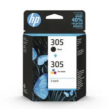 HP 305 (6ZD17AE) (2ml BK+2ml CMY) eredeti 2db-os tintapatron csomag HP 305 (6ZD17AE) (2ml BK+2ml CMY) eredeti 2db-os tintapatron csomag