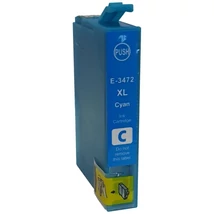 Epson 34XL (T3472) (C) kompatibilis tintapatron