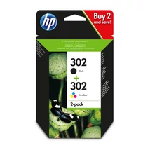 HP 302 (X4D37AE) (BK+CMY) eredeti patroncsomag