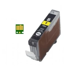 Canon CLI-8Y (14 ml) kompatibilis (CHIP-es) tintapatron /Lepkés CN/ Canon CLI-8Y (14 ml) kompatibilis (CHIP-es) tintapatron /Lepkés CN/