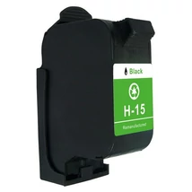 HP 15 (C6615D) (BK) (42ml) kompatibilis tintapatron /Lepkés CN/