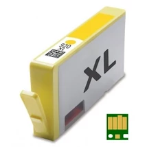 HP 920XL Y (CD974A) chippes utángyártott tintapatron