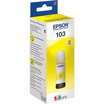Epson 103 (T00S4) (Y) [65ml] eredeti utántöltő tinta