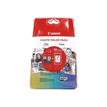 Canon PG-540L BK / CL-541XL CMY (26.00 ml) eredeti 2db-os tintapatron csomag Fotópapír