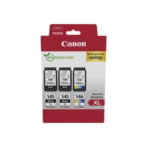 Canon PG-545XL+PG-545XL/CL-546XL (2x15ml BK+13ml CMY) eredeti 3db-os tintapatron multipack Canon PG-545XL+PG-545XL/CL-546XL (2x15ml BK+13ml CMY) eredeti 3db-os tintapatron multipack