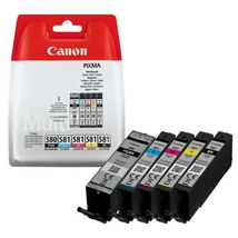 Canon PGI-580/CLI-581 eredeti 5db-os tintapatron csomag Canon PGI-580/CLI-581 eredeti 5db-os tintapatron csomag