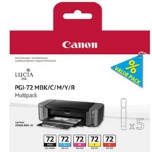 Canon PGI-72 (MBK/C/M/Y/R) eredeti tintapatron multipack