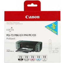 Canon PGI-72 (PBK/GY/PM/PC/CO) eredeti fotó tintapatron multipack