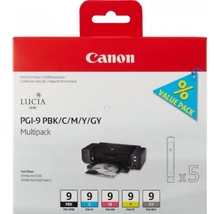 Canon PGI-9 (PBK/C/M/Y/GY) eredeti tintapatron multipack