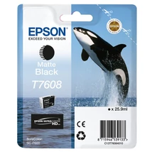 Epson T7608 (C13T76084010) MBK (25,9ml) Eredeti tintapatron