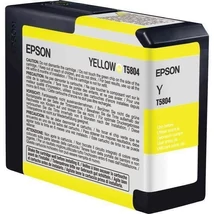 Epson T5804 (C13T580400) Y (80ml) Eredeti tintapatron