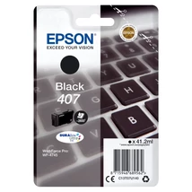 Epson 407 (T07U1) (BK) (41,2ml) eredeti tintapatron