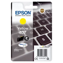 Epson 407 (T07U4) (Y) (20,3ml) eredeti tintapatron Epson 407 (T07U4) (Y) (20,3ml) eredeti tintapatron