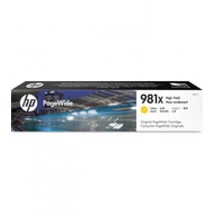 HP 981X (L0R11A) (Y) (10K) eredeti tintapatron