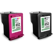 HP 652XL (BK+CMY) (F6V25/F6V24) kompatibilis tintapatron multipack