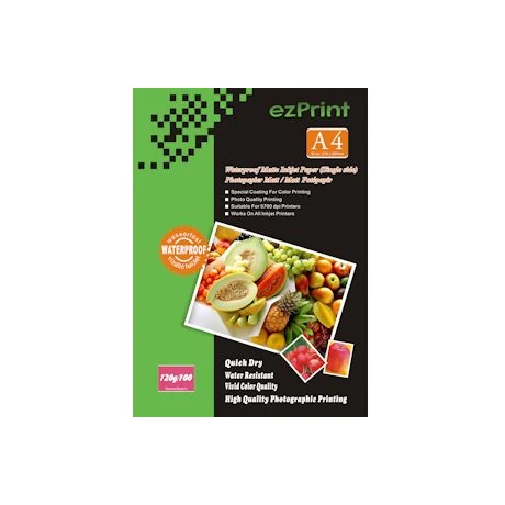 ezPrint Fotópapír A4 100 lap 120g - Matt