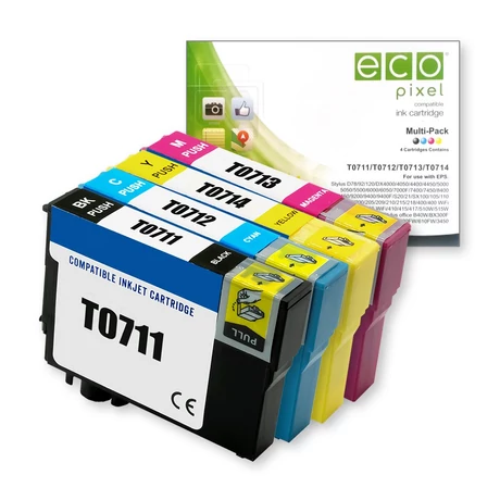 Epson T0715 kompatiblis multipack  - www.tinta-patron.hu