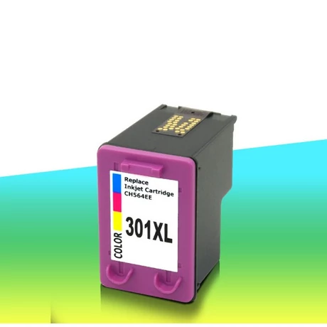 HP 301XL (CH564EE) (CMY) kompatibilis tintapatron /Lepkés CN/ 