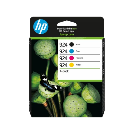 HP 924 (6C3Z1NE) BKCMY eredeti 4db-os tintapatron csomag