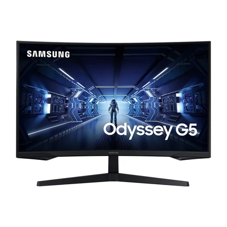 SAMSUNG 27" LC27G55TQBUXEN Ívelt monitor 