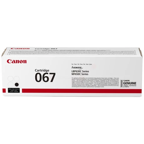 Canon CRG-067 (BK) [1.3k] eredeti toner