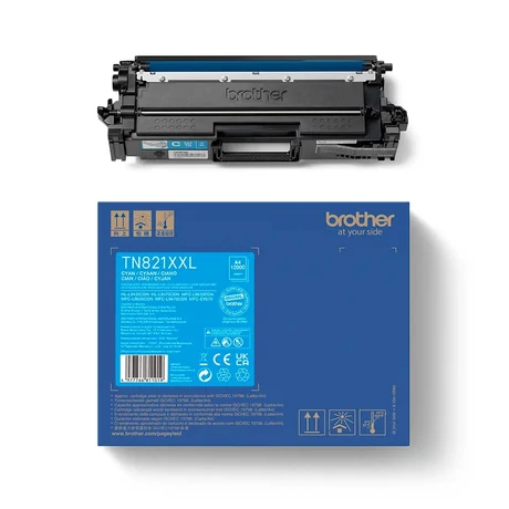 Brother TN-821XXLC [12k] eredeti toner