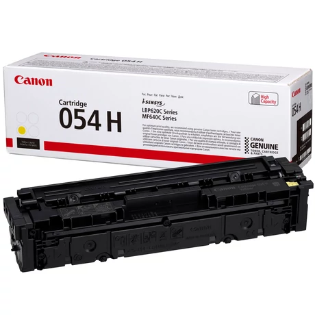 Canon CRG-054H (Y) (3025C002AA) [2,3K] Eredeti toner