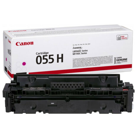Canon CRG-055H (M) (3018C002AA) [5,9K] Eredeti toner