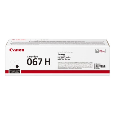 Canon CRG-067H (BK) [3,1] eredeti toner