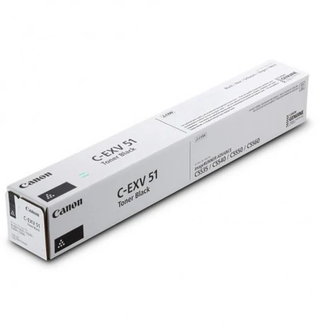 Canon C-EXV51 (BK) (CF0481C002AA) [69K] Eredeti toner