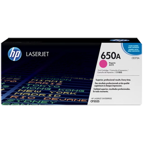 HP 650A (CE273A) (M) [15k] eredeti toner