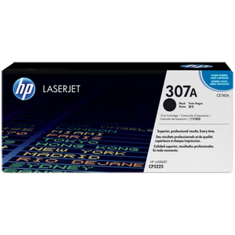 HP 307A (CE740A) (BK) [7k] eredeti toner