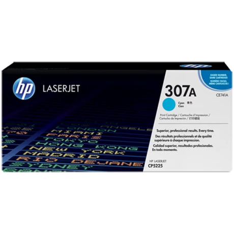 HP 307A (CE741A) (C) [7,3k] eredeti toner