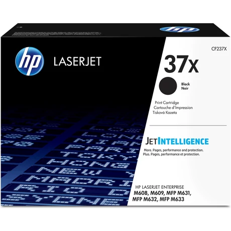 HP 37X (CF237X) (Bk) [25k] eredeti toner