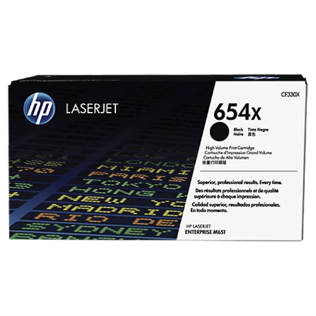 HP 654X (CF330X) (Bk) [20,5k] eredeti toner