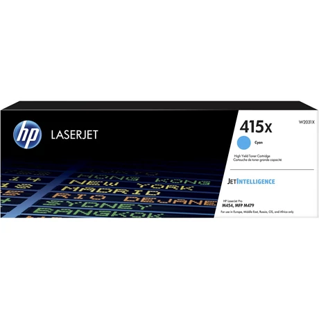 HP 415X (W2031X) (C) [6k] eredeti toner
