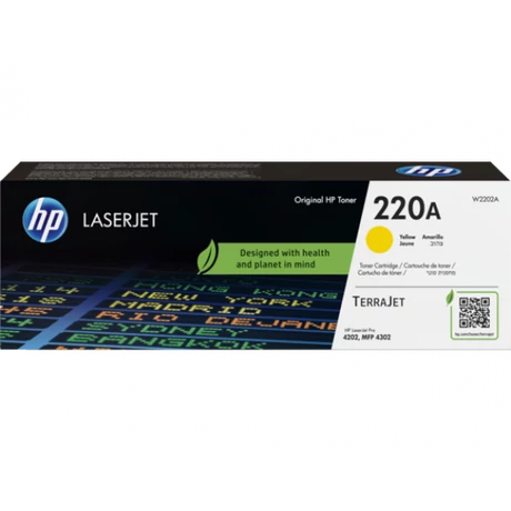 HP 220A (W2202A) (Y) [1,8k] eredeti toner