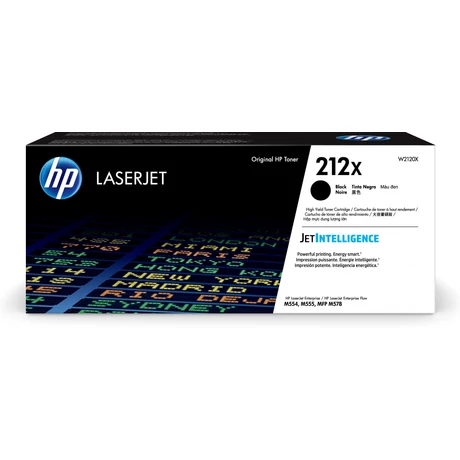 HP 212X (W2120X) (BK) [13k] eredeti toner