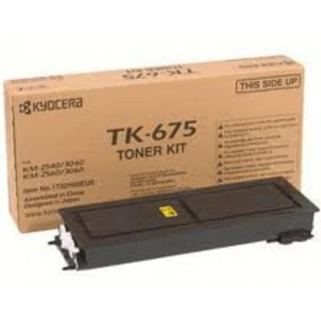 Kyocera TK-675 (BK) (1T02H00EU0) [20K] Eredeti toner