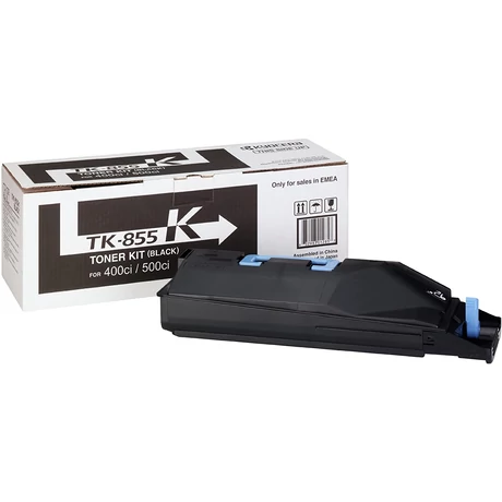Kyocera TK-855 (BK) (1T02H50EU0) [4K] Eredeti toner