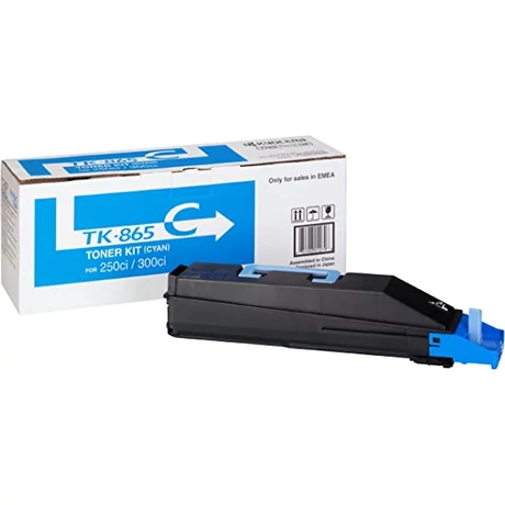 Kyocera TK-865 C [12k] eredeti toner