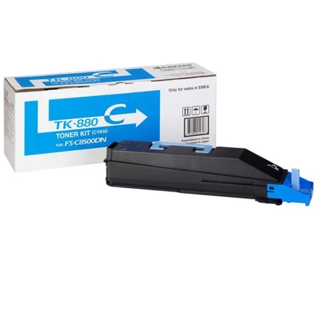 Kyocera TK-880 (C) (1T02KACNL0) [18K] Eredeti toner