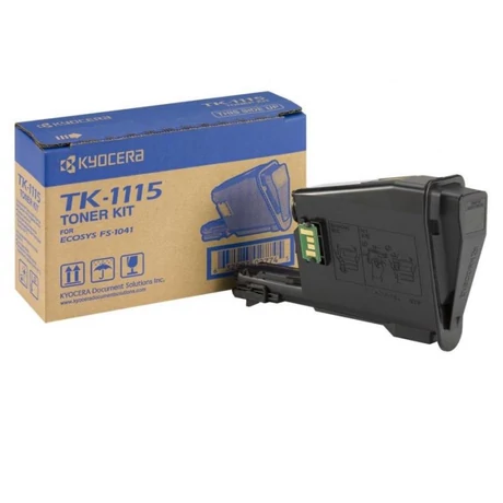 Kyocera TK-1115 (BK) (1T02M50NL0) [1,6K] Eredeti toner